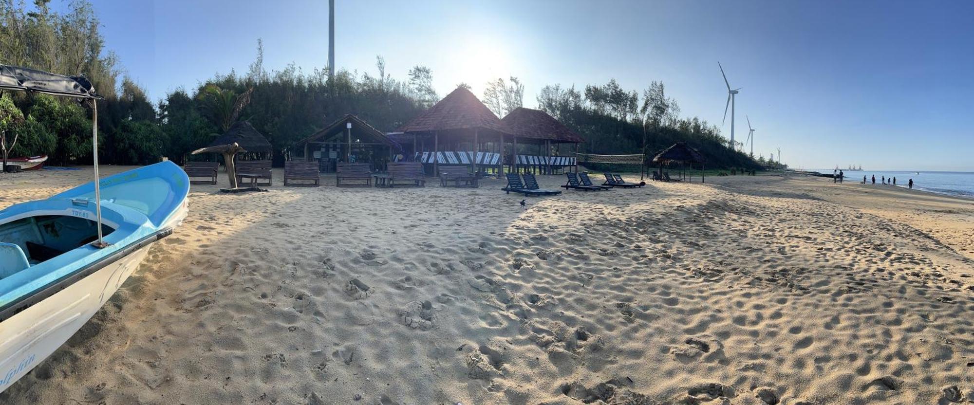 Omeesha Beach Hotel Калпітія Екстер'єр фото